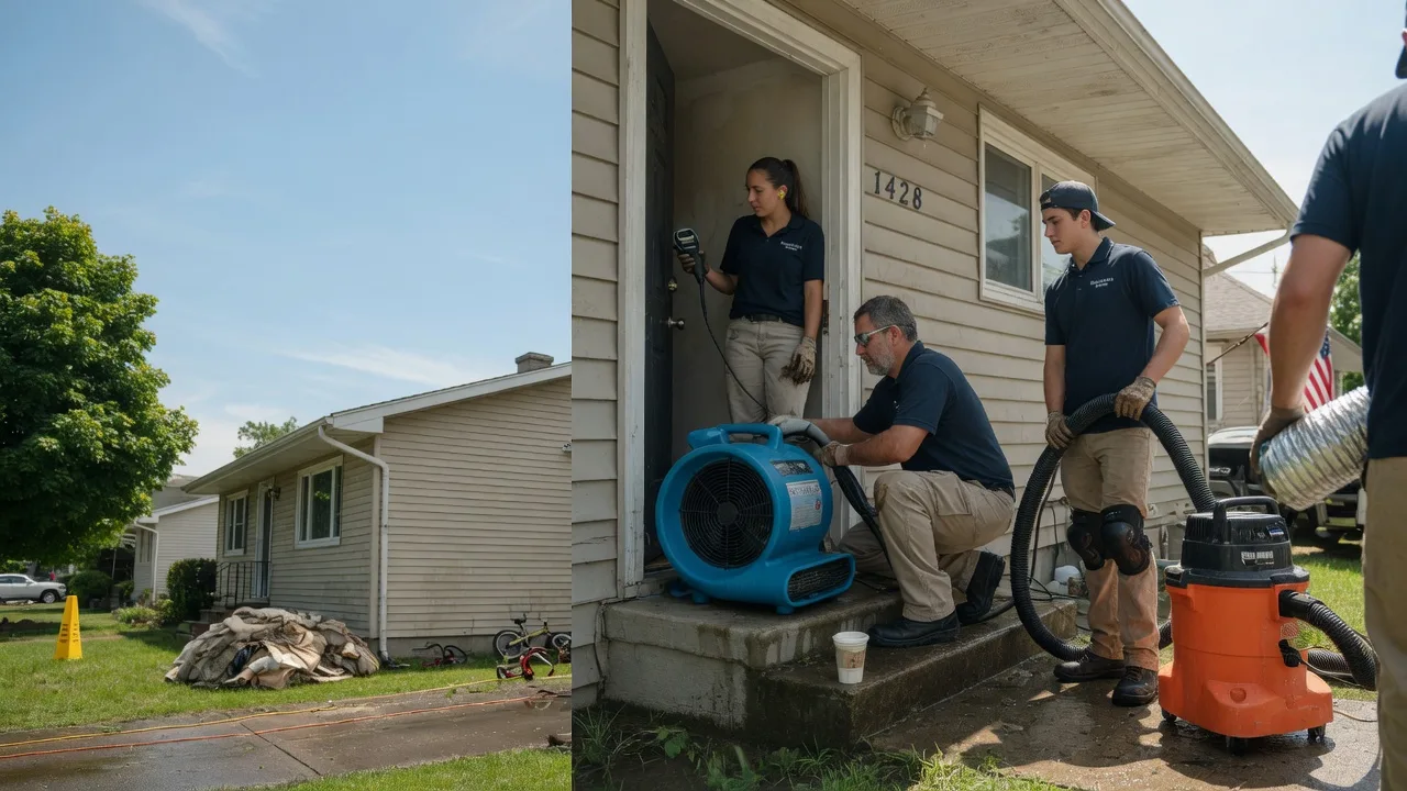 Water Damage Restoration in Logan, IL near me